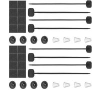 Fascette per Ventola del Radiatore - Kit di Montaggio per Raffreddatore Trasmissione | Set Di Fascette Di Ricambio Per Uso Adulto Femminile In Modifiche Automobilistiche Per Raffreddamento