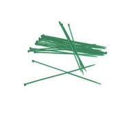 FASCETTE PLASTICA COLORATE VERDI A STAPPO FASCETTA CABLAGGIO VERDE 140X3,6mm