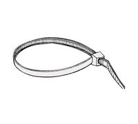 Fascette riapribili in nylon bianco 2 cm - 100 PZ Osculati - 18.032.50