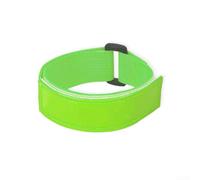 Fascette Riflettente per Bici 21cm Sicurezza Notturna | visibilità notturna, sicurezza aumentata, ideale per commuting urbano e strade buie(Green)