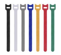 Fascette Riutilizzabili,70 Pezzi Fascette Cavi Fascetta Regolabile in Nylon Fermacavi Organizer Cable Management per Casa, Scrivania, Ufficio, Accessori