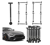 Fascette Serracavo,100 Pezzi Cinghie Per Cavi Riparazione Auto | Multifunzionale Fermo Filo Con Chiusura A Scatto,Per Paraurti Garage Casa Camion