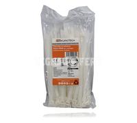 Fascette Stringicavo Cablaggio Bianche Nere 100 pz Plastica Multiuso PA66
