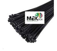 FASCETTE STRINGICAVO CABLAGGIO NERE LARGH. 3,6 X 140 LUNGHEZZA PACCO 1000 PEZZI