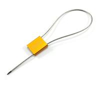Fascette stringicavo, Fascette fermacavi in nylon riutilizzabili, confezione da 50 sigilli numerati multicolori for la sicurezza dei bagagli dei camion merci(Unique Colour)
