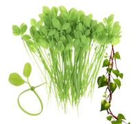 Fascette stringicavo in nylon, 50 pezzi, per fiori e viticci, fascette decorative, per interni, giardino, cortile, terrazza, casa, serra, e