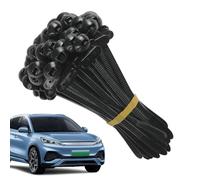 Fascette stringicavo per auto resistenti e sicure | Fascette stringicavo per auto con chiusura a fibbia, per bagagliaio, veicoli elettrici, auto, moto, esterni, garage e
