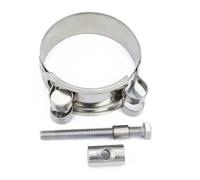 Fascette stringitubo, 1 pezzo 304 fascetta stringitubo in acciaio inossidabile 17 mm-51 mm T bullone morsetto tubo aria di scarico sigillatura clip strumento saldatura riparazione, 26, 28(29-31mm)