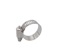 Fascette Stringitubo 10pcs Worm Drive Hose Clamp 304 Stainless Steel Hoop Pipe Clip(19-29mm)