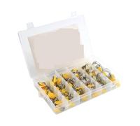 Fascette stringitubo con maniglia regolabile, 60 Pcs Key-Type Hose Clamp Assortment Kit Adjustable 0.31-1.26 inch