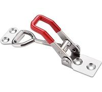 Fascette stringitubo, Fascetta stringitubo, Morsetti for condotti, 2 pezzi Chiusura a scatto Chiusura a levetta Morsetto a levetta Scatole regolabili for armadietto Maniglia a leva Blocco Hasp ( Size