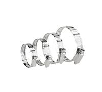 Fascette stringitubo in acciaio inossidabile | Diverse dimensioni for collegamenti di tubi e tubi flessibili(M232-254 2 pcs)