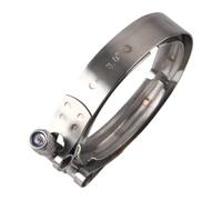 Fascette stringitubo in acciaio inossidabile Morsetto a fascia a V in acciaio inossidabile 304 for tubo di scarico turbo flangiato da 2,5-3,5 pollici(76.2mm 3inch)