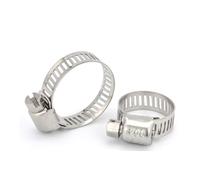 Fascette stringitubo in acciaio inox a vite senza fine, 3-10 pezzi, kit di morsetti regolabili da 6-311 mm per tubi idraulici, automobilistici, marini e industriali (27-51 mm, 3 pezzi)