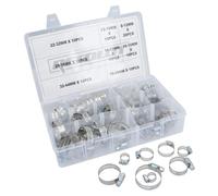 Fascette stringitubo in acciaio inox assortite per aria acqua combustibile ga...
