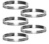 Fascette Stringitubo, Morsetti per Tubature 91-114mm, Fascette per condotti regolabili per il fissaggio di tubi flessibili e tubi, 5 Pezzi