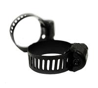 Fascette stringitubo nere a vite senza fine da 10/20 pezzi for 3/8 poll. Fascetta stringitubo regolabile in acciaio inossidabile con tubo del carburante regolabile a vite senza fine ( Color : 20pcs ,