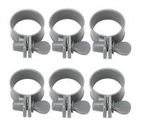Fascette stringitubo per piscina da 1 1/4", fascette stringitubo in plastica, compatibile con Intex e Summer Escape, fascette di fissaggio per piscine a tenuta stagna (6 pezzi)