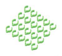 Fascette stringitubo per tubi da 27 mm, 10 o 20 clip a crimpare in plastica, connessione sicura per levigatrici e spolverini, gestione dei cavi migliorata per officina e giardino (20 pezzi)