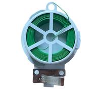 Fascette vegetali per il supporto - Cravatte verdi per il giardino - Fascette di supporto riutilizzabili per la crescita e la manutenzione di giardinaggio, forniture per fiorista, taglierina integrata