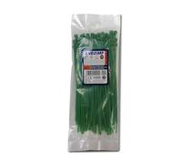 Fascette verdi in nylon 4,8x200-100pz