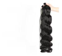 Fasci di capelli umani brasiliani, ondulati, 1/3/4, puri, grezzi, Remy, per donne, 30,5-81,3 cm, extension per acconciature (45, 50, 55, 61 cm)
