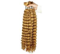 Fasci Di Capelli Umani Sciolti Con Onde Profonde Ombre Capelli Castani Evidenzia Fasci Di Capelli Umani 27 16inches#200g