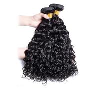 Fasci di onde d'acqua intrecciate per capelli Estensioni di capelli umani al 100% per donne Fasci di capelli Capelli vergini grezzi Fasci di capelli umani non trattati Capelli ricci Estensioni dei