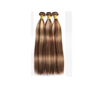 Fasci Lisci Fasci Di Capelli Umani Estensione Dei Capelli Vergini Brasiliani Non Trattati Per Capelli A Doppia Trama Da Donna P4-27 26 28 30Closure 20#13" x 4"#Remy Hair