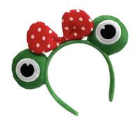 Fascia A Forma Di Rana Per Bambini,Copricapo Per La Cura Della Pelle | Accessori Elastici Capelli Occhi Rana Costume Feste