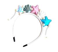 Fascia a Tema Oceano Stella e Conchiglia per Chioma | Bambine, per Costume da Sirena e Feste in Spiaggia, per Chioma, Idea Regalo Carina