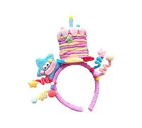 Fascia a torta di compleanno per donne Copricapo twistabile