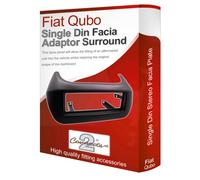 Fascia Adattatore Per Stereo Radio Fiat Qubo Pannello Trim Surround CD