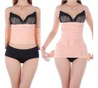 Fascia addominale post-parto, fascia addominale per mamma e bambino, adatta per parto naturale e taglio cesareo, sportiva, fascia di supporto per il recupero post-parto, fascia addominale traspirante 