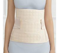 Fascia addominale post-parto per donne, compressione regolabile per addome e vita, adatta per il recupero dopo taglio cesareo e parto naturale L,M,XL,XXLColore unicoTessuto in maglia