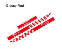 fascia adesiva Cofano Auto Porta Gonna Laterale Adesivi a Strisce per Fiat 500