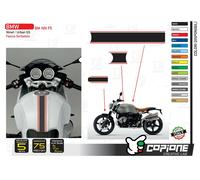 Fascia Adesiva serbatoio BMW Ninet Nine T Urban GS Stripes bicolore BM NN F5