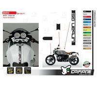 Fascia Adesiva serbatoio parafango anteriore BMW Ninet Nine T Urban GS MONOCROMO