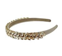Fascia Alta Cranio Per Le Donne E Le Ragazze Evento A Tema Sparkling Crystal Leaf Designs Accessori Per Capelli Accessori