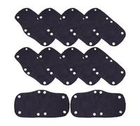 Fascia antisudore for elmetto in cotone poliestere | 18 pz multicolor for sospensione a quattro-sei punti