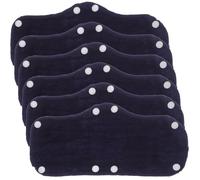 Fascia Antisudore per Cappello da Lavoratore 6 Pezzi Blu | Tessuto Traspirante, Design Ergonomico, Connessione a Sospensione e Fibbia del Casco