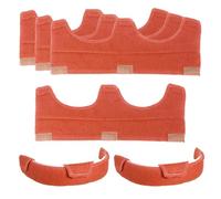 Fascia Assorbente per Caschi - 6 Pezzi Rivestimento Imbottito in Cotone - Traspiranti e Riutilizzabili Unisex per Edilizia Meccanica Elettricisti Idraulica Antincendio
