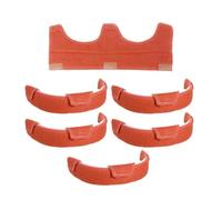 Fascia Assorbente per Casco di Sicurezza 6 Pezzi Cuscinetti Cotone Lavabile | Fasce Assorbenti per Caschi Per Costruzione Saldatura Lavoro Uomini Donne Palestra Yoga Sport Fitness