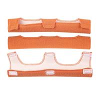 Fascia Assorbisudore Per Casco Antinfortunistico - 3 Pezzi Cuscinetti Comfort In Cotone Per Elmetto, Cintura Tergisudore Da Cantiere | Fodere Di Ricambio Lavabili E Riutilizzabili Con Schiuma Ammortiz