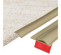 Fascia autoadesiva per tappeto 6.56Ft x1.18"x0.22", coprigiunto TPE, marrone