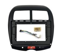Fascia Autoradio 10.1 Pollici Autoradio Fasce 2 Din Pannello DVD Gps Mp5 Lettore Android Cornice Del Cruscotto Per Mitsubishi Per ASX/RVR/Outlander 2010-2016 Mascherina Pannello Radio