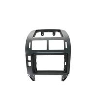 Fascia Autoradio 7 "9" Doppio Din Car Stereo Kit Telaio Di Navigazione Android Dash Pannello Montaggio Trim Per VW Per Golf Per Polo MK4 6Q 9N3 2004-2010 Mascherina Pannello Radio(9 Inch Framw)