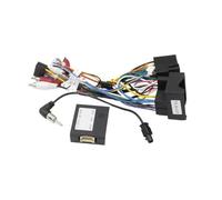 Fascia Autoradio 9 Pollici Auto Fascia Telaio Adattatore Canbus Box Decoder Android Radio Dash Kit Pannello Di Montaggio Per A4 B7 S4 Per RS4 B6 2002-2008 Mascherina Pannello Radio(Cable Canbus)