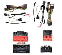 Fascia Autoradio Android Auto Radio Canbus Decoder Cablaggio Adattatore Cavo Di Alimentazione Per Land Per Rover Freelander 3 2005-2009 Per Discovery 2004-2009 Mascherina Pannello Radio
