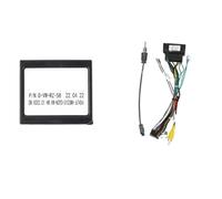 Fascia Autoradio Auto Radio Canbus Box Cablaggio Interfaccia Di Controllo Del Volante Decoder Adattatore PER SEAT PER Leon ATECA IBIZA ARONA 2018 Mascherina Pannello Radio